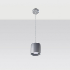 Lámpara Cilíndrica Colgante LED Diseño Minimalista para Isla de Cocina