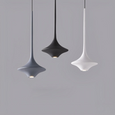 Lámpara Colgante LED de Estilo Nórdico Minimalista con Altura Regulable para Mesita de Noche