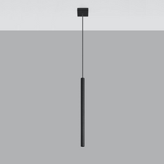 Lámpara Colgante Lineal LED Estilo Minimalista para Mesita de Noche