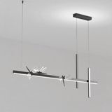 Lámpara colgante moderna libélula LED para isla de cocina