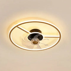 Lámparas ventiladores de techo con iluminación moderno estilo nórdico