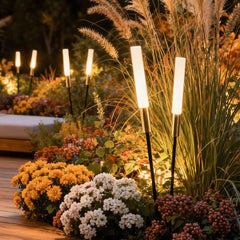 Luces solares para jardín LED IP65 modernas tipo caña
