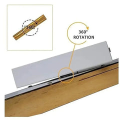 Apliques de madera para pared creativos y giratorios