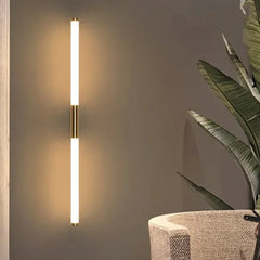 Apliques para mesita de noche diseño moderno y alargado LED