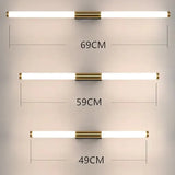 Apliques para mesita de noche diseño moderno y alargado LED