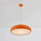Lámpara colgante nórdica de campana con LED regulable en altura para comedor