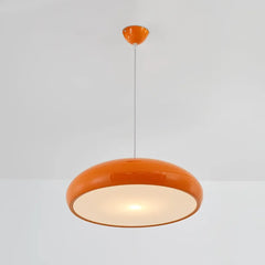Lámpara colgante tipo campana moderna de metal regulable para comedor