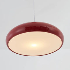 Lámpara colgante tipo campana moderna de metal regulable para comedor