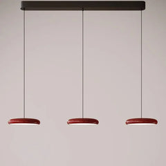 Lampara colgante isla cocina diseño ultra delgado redondo