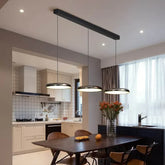 Lampara colgante isla cocina diseño ultra delgado redondo