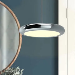 Lampara colgante isla cocina diseño ultra delgado redondo
