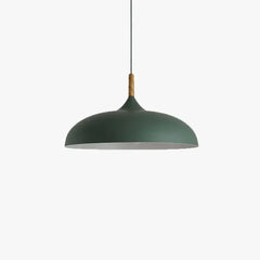Lamparas colgantes isla cocina diseño sencillo de semicírculo negro