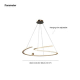Lamparas led colgantes modernas diseño circular para salón