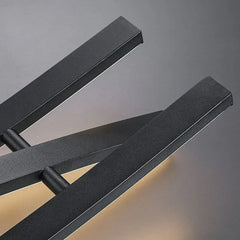 Lampara colgante led lineal diseño moderno para comedor