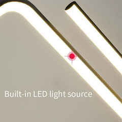 Lamparas led colgantes para comedor diseño creativo de líneas