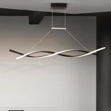 Lampara led lineal colgante diseño moderno y alargado