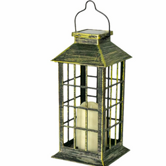 Farol Solar LED de Exterior Retro para Jardín IP65