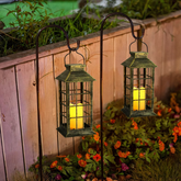 Farol Solar LED de Exterior Retro para Jardín IP65