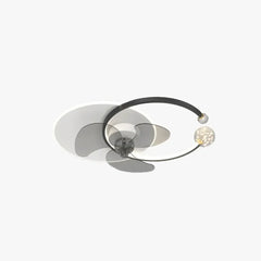 Ventiladores de techo con luz pequeños con control remoto LED