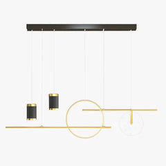 Lamparas colgantes de led diseño moderno y creativo estilo cielo estrellado