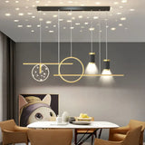 Lamparas colgantes de led diseño moderno y creativo estilo cielo estrellado