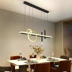 Lámpara colgante LED creativa de restaurante estilo moderno