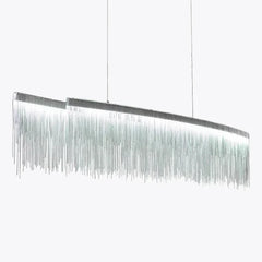 Lámparas suspendidas diseño elegante y lujoso con flecos