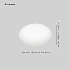 Lampara de jardin led luz solar colorida en forma ovalada