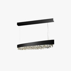 Lamparas araña de cristal diseño moderno y elegante para comedor