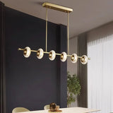 Lamparas de techo colgantes para comedor diseño lujo dorado