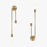 Aplique de pared moderno led regulable de metal para mesita de noche