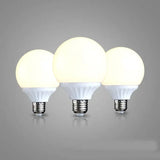 Bombilla esferica e27 luz suave para cuidar ojos
