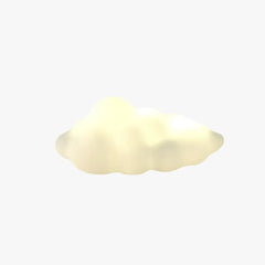 Farolas exteriores de jardin pie LED forma nube