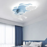 Ventilador de techo infantil con luz moderno y protección ocular