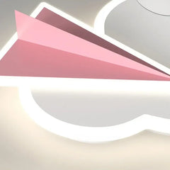 Lamparas infantiles de techo con creativo ventilador