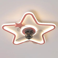 Ventiladores de techo pequeños con luz para dormitorio infantil