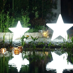 Luces para exterior decorativas con forma de estrella