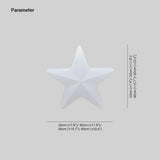Luces para exterior decorativas con forma de estrella