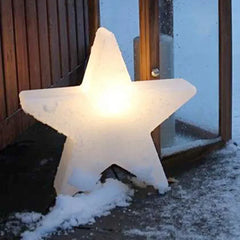 Luces para exterior decorativas con forma de estrella