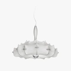 Lamparas blancas colgantes estilo vintage lotus comedor