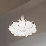 Lamparas blancas colgantes estilo vintage lotus comedor