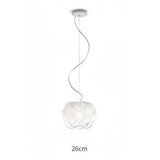 Lámpara Colgante de Vidrio en Forma de Flor para Comedor