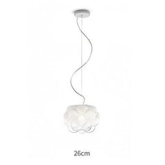 Lámpara Colgante de Vidrio en Forma de Flor para Comedor