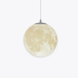 Lamparas de techo para sala modernas diseño en forma de luna