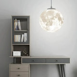 Lamparas de techo para sala modernas diseño en forma de luna