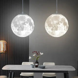 Lamparas de techo para sala modernas diseño en forma de luna