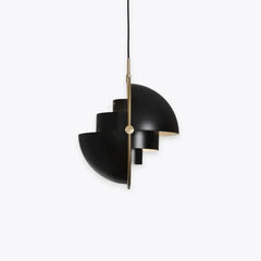 Lamparas suspendidas comedor estilo moderno de hierro dorado