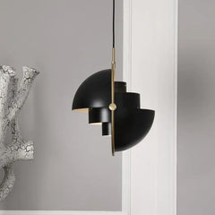 Lamparas suspendidas comedor estilo moderno de hierro dorado