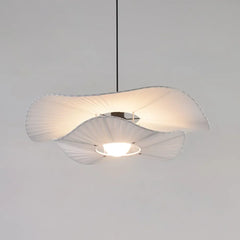 Lampara colgante tela diseño moderno y creativo LED