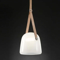 Lámpara colgante LED moderno y creativo en vidrio